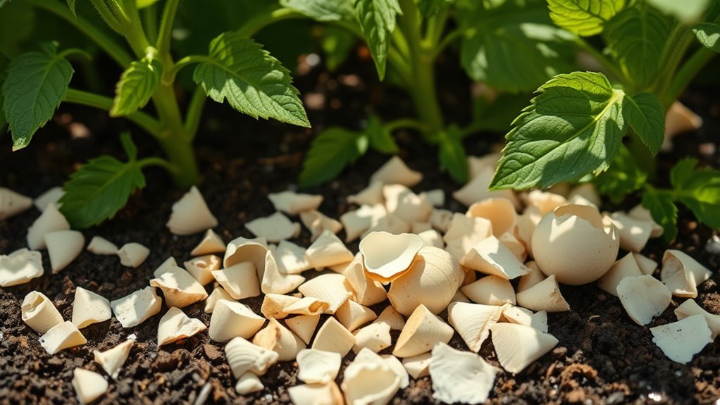 eggshells boost garden health