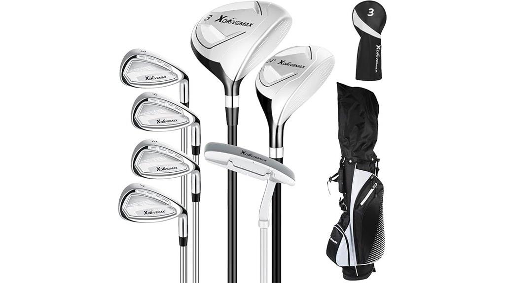 eight piece men s golf set