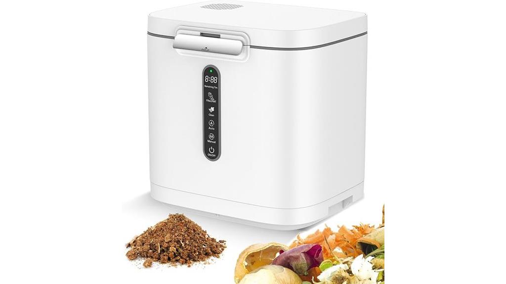 electric kitchen composting device