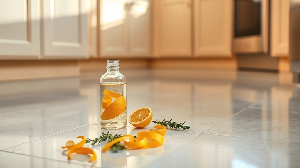 enhance shine with oils