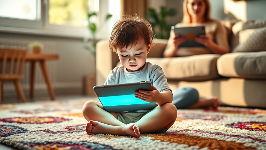 establish routines and boundaries