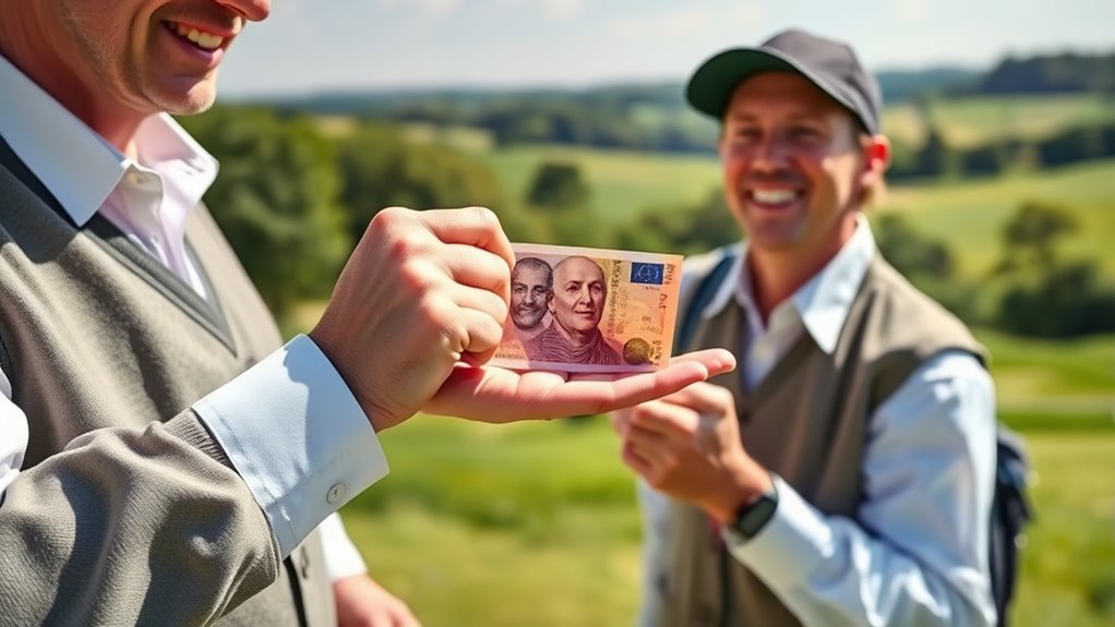 european golf tipping customs