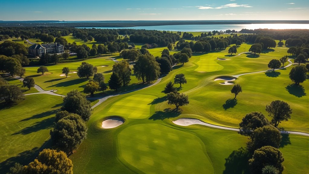 exploring renowned golf courses