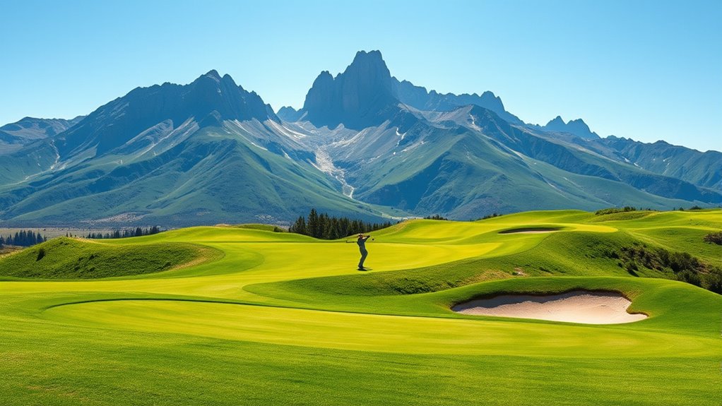 extreme golf course challenge