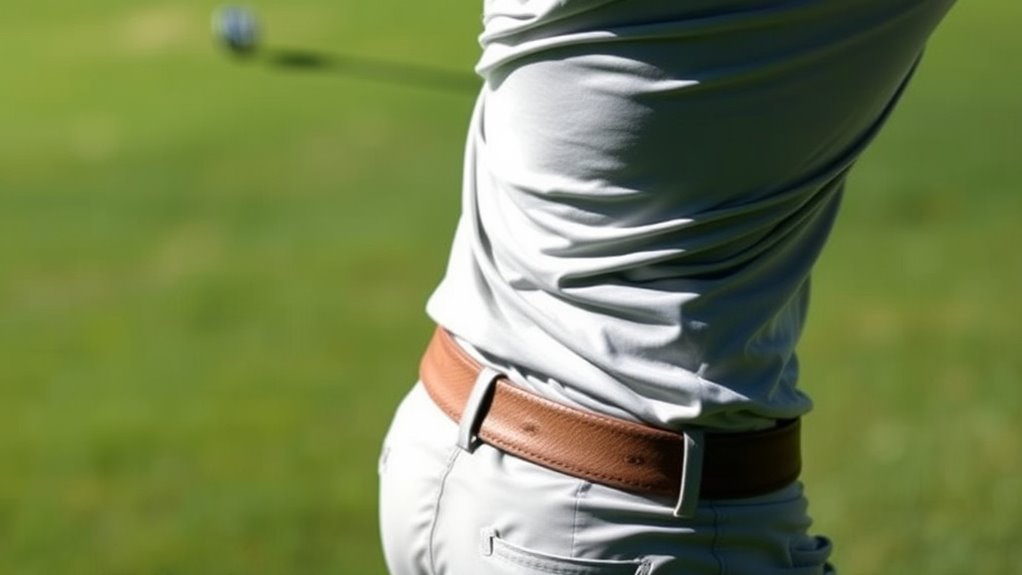 focus on body rotation