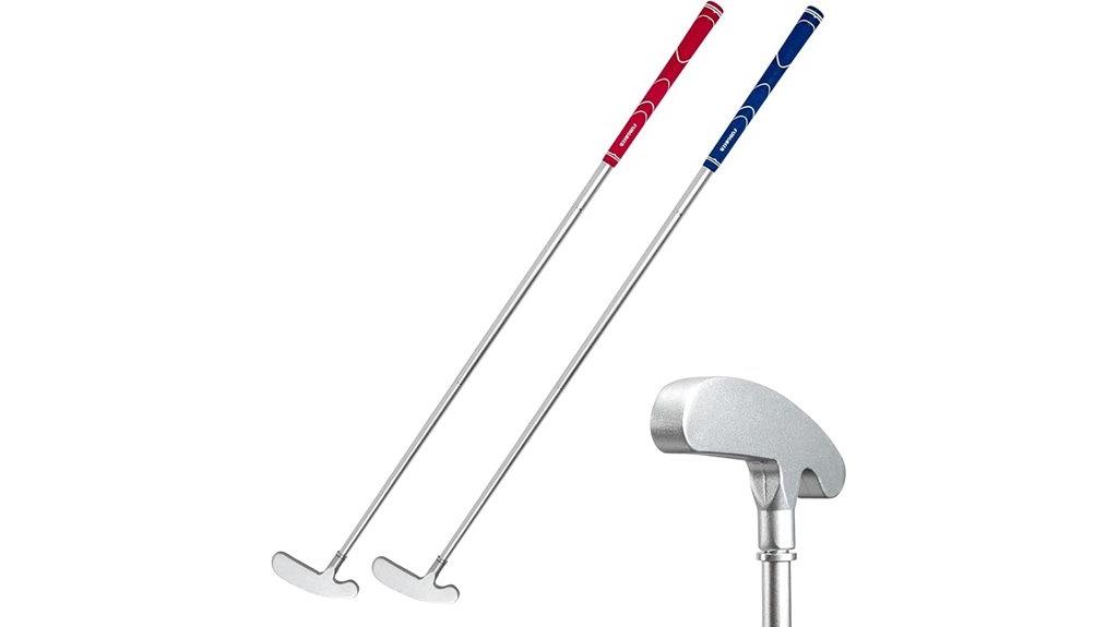 foldable alloy putter set