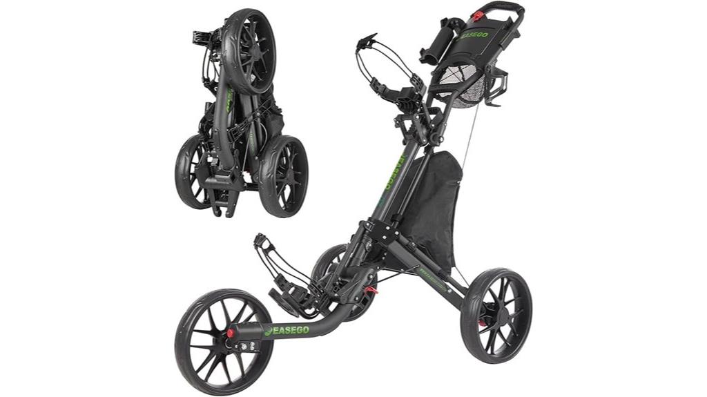foldable golf push cart
