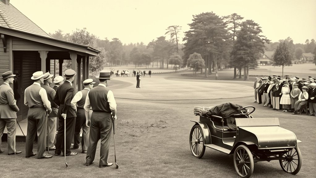 formation of professional golf