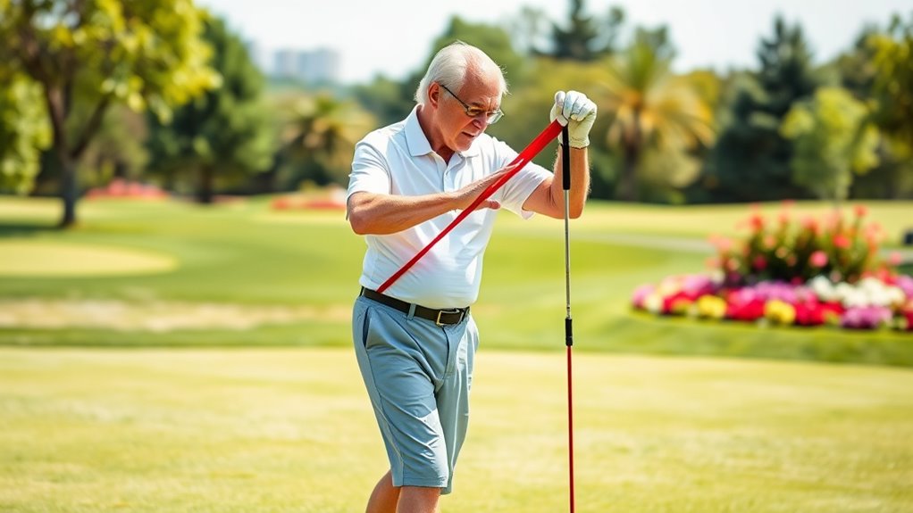 gentle exercises enhance golf