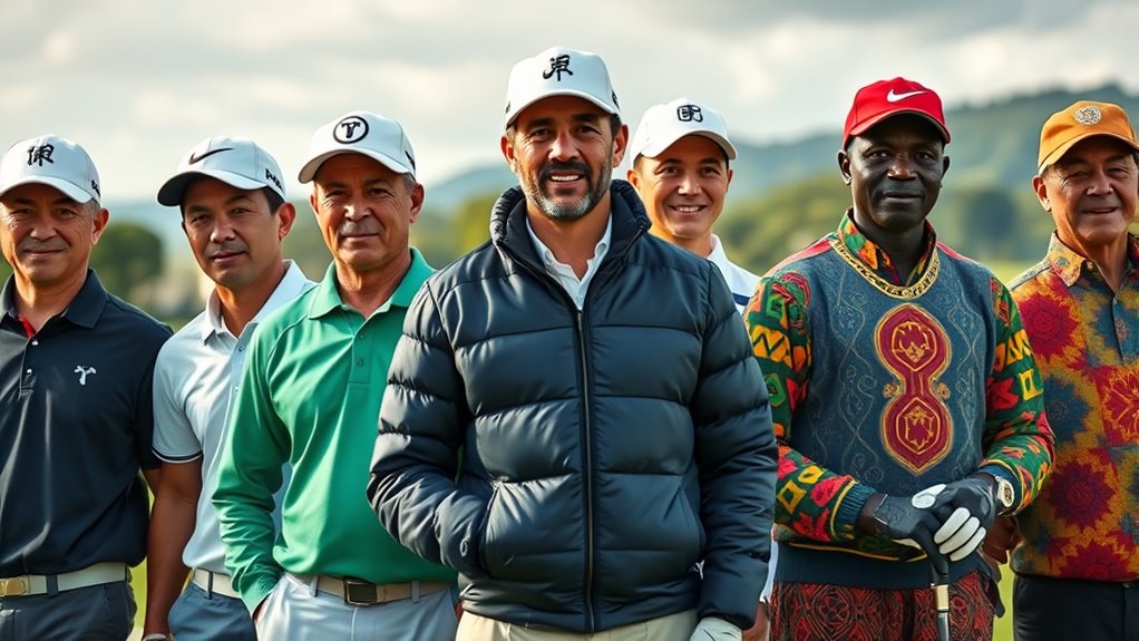 global golf gear variations