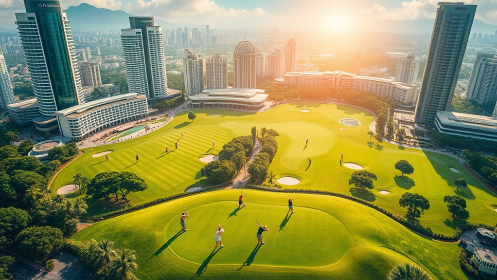 global golf industry expansion