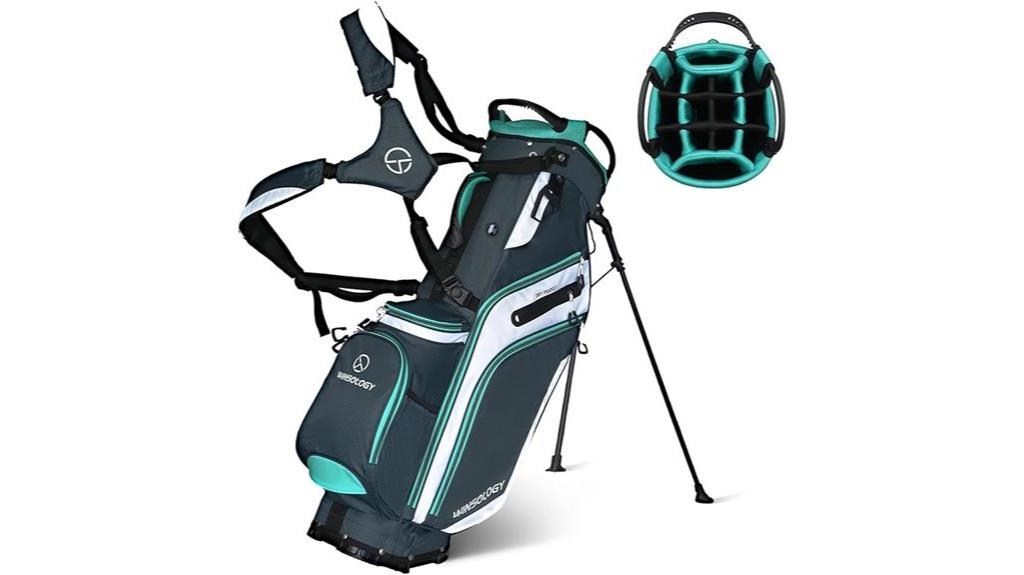 golf bag with 14 dividers