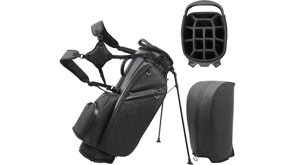 golf bag with cooler