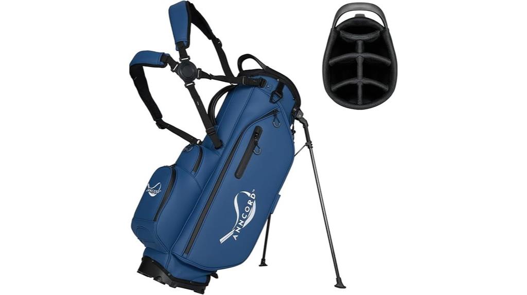 golf bag with dividers