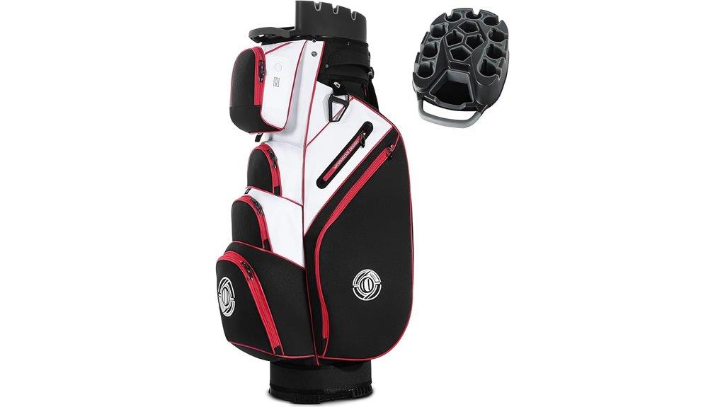 golf bag with rain cover