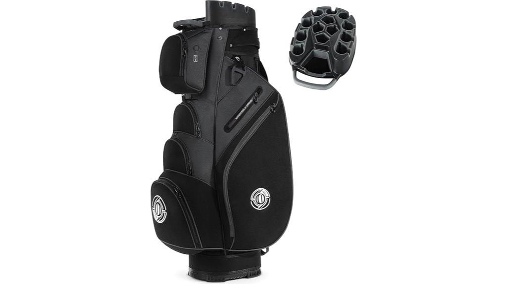golf bag with rain cover