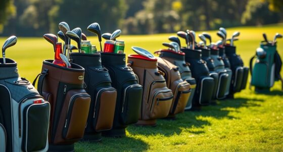golf bags with coolers
