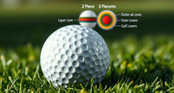 golf ball construction differences
