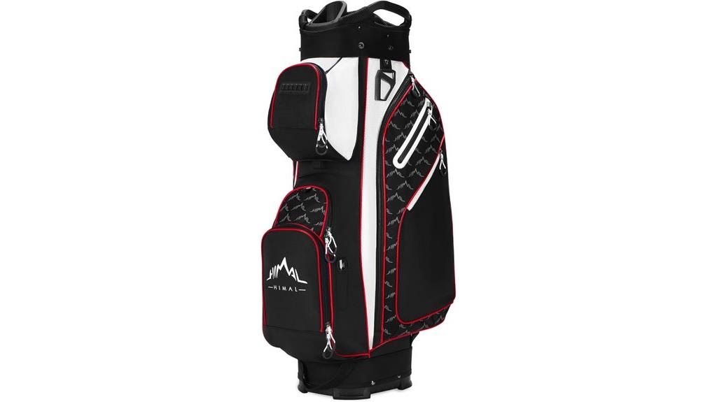 golf cart bag features