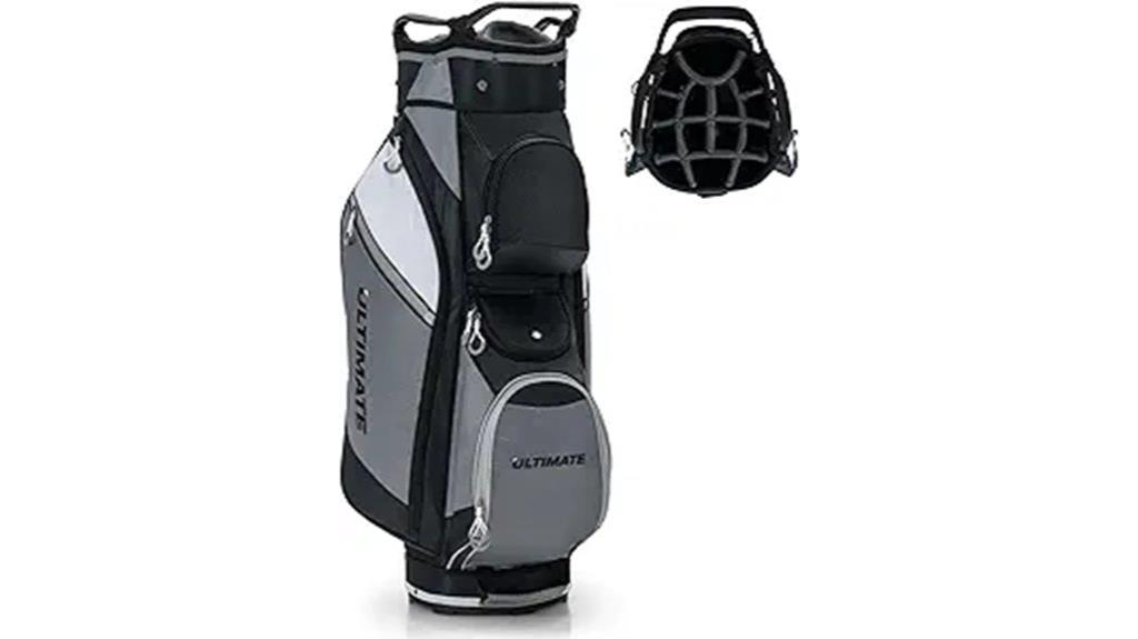 golf cart bag with cooler
