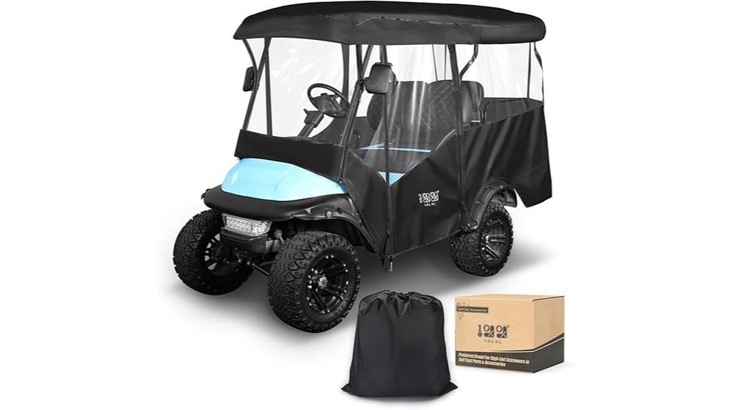 golf cart enclosure roof
