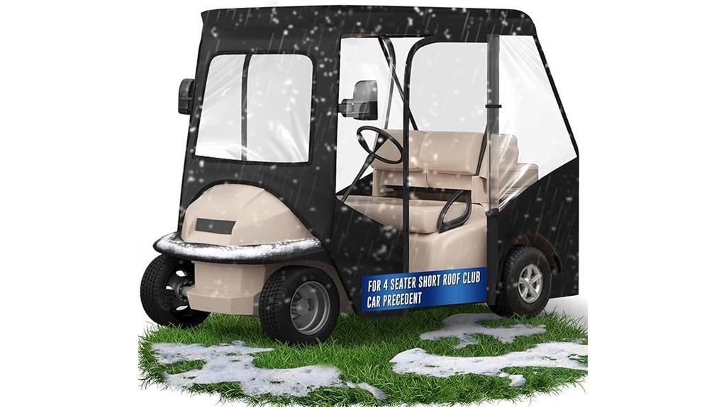 golf cart enclosure update