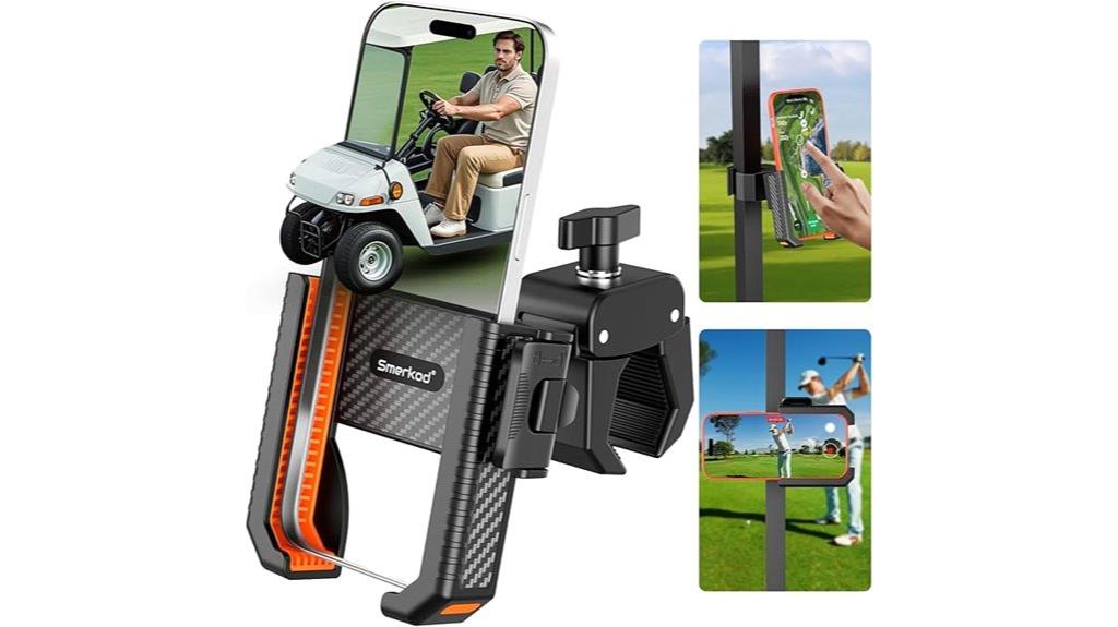 golf cart phone mount