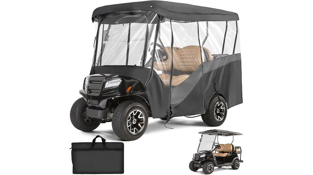 golf cart rain protection