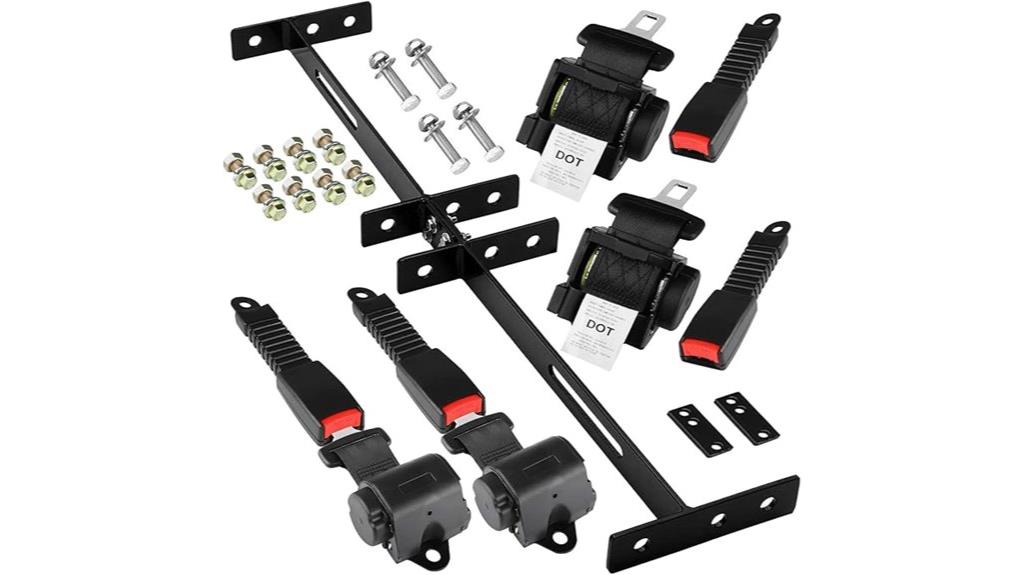 golf cart seat belt kit