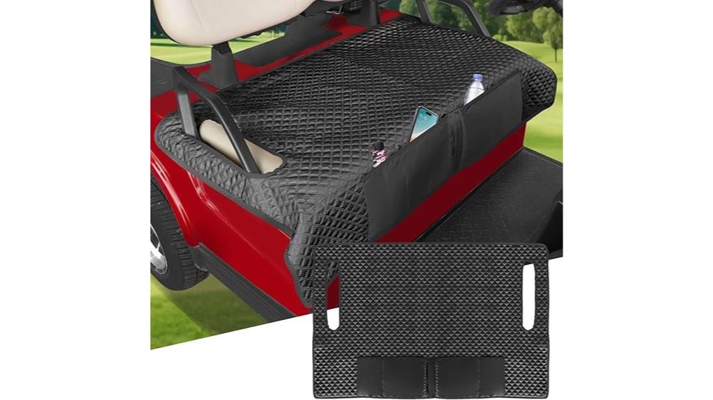 golf cart seat cover with pockets
