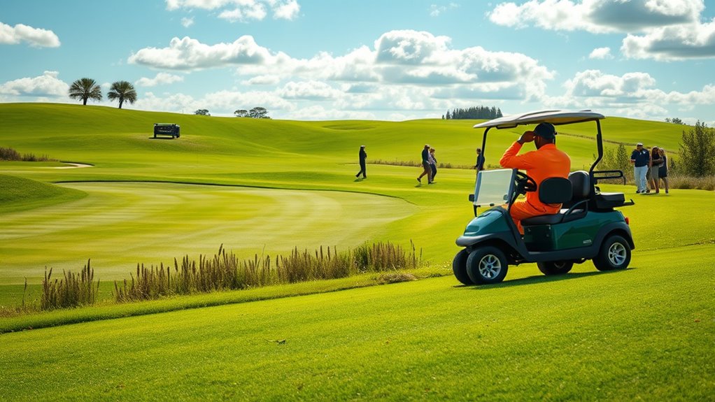 golf carts enhance eco friendly gameplay