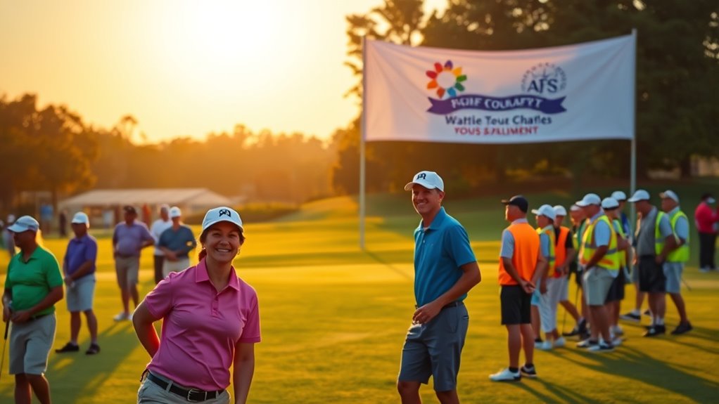 golf charity events thrive