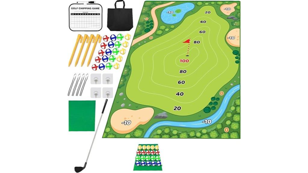 golf chipping game set