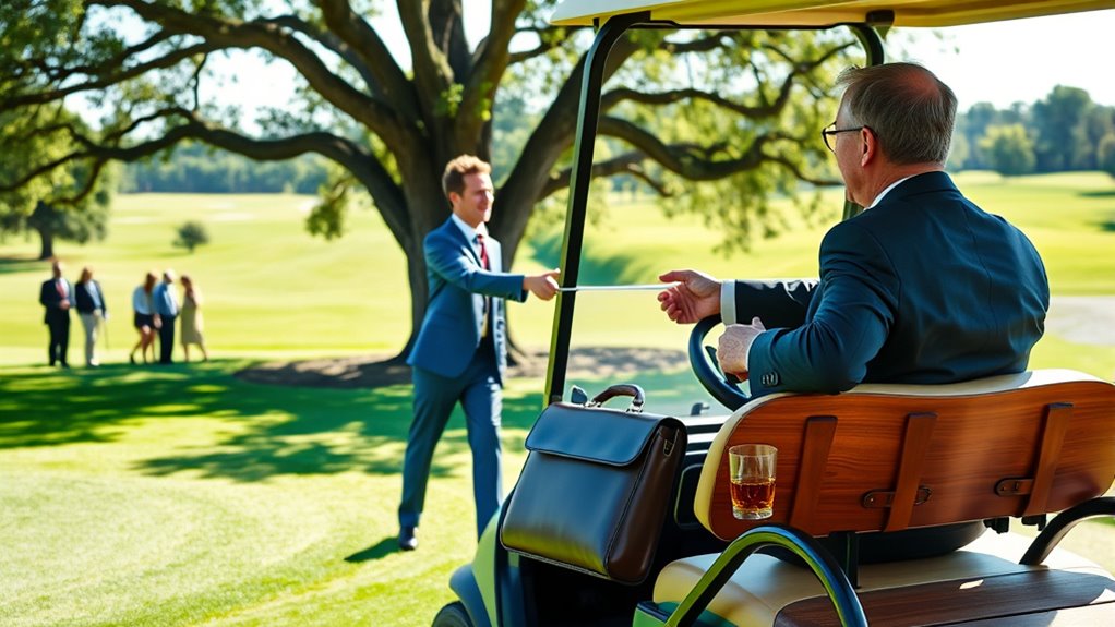 golf course negotiations succeed