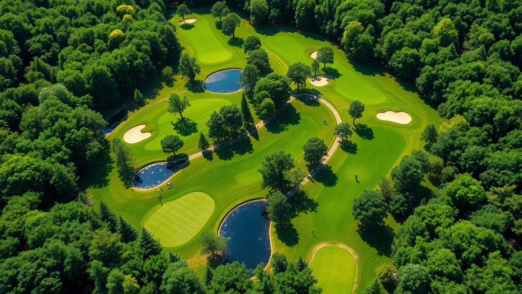 golf courses promote community conservation