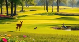golf courses with wildlife