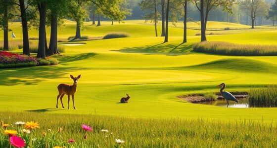 golf courses with wildlife