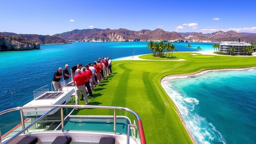 golf cruise leisure experience