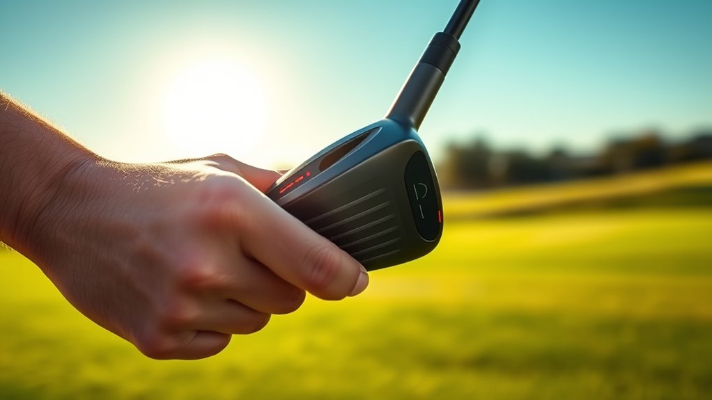 golf driver features for correction
