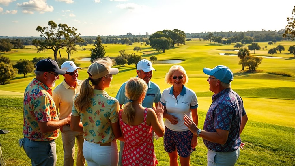 golf enhances social bonds