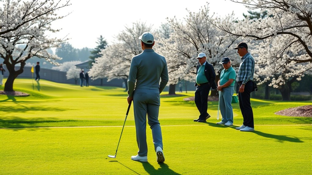 golf etiquette and respect