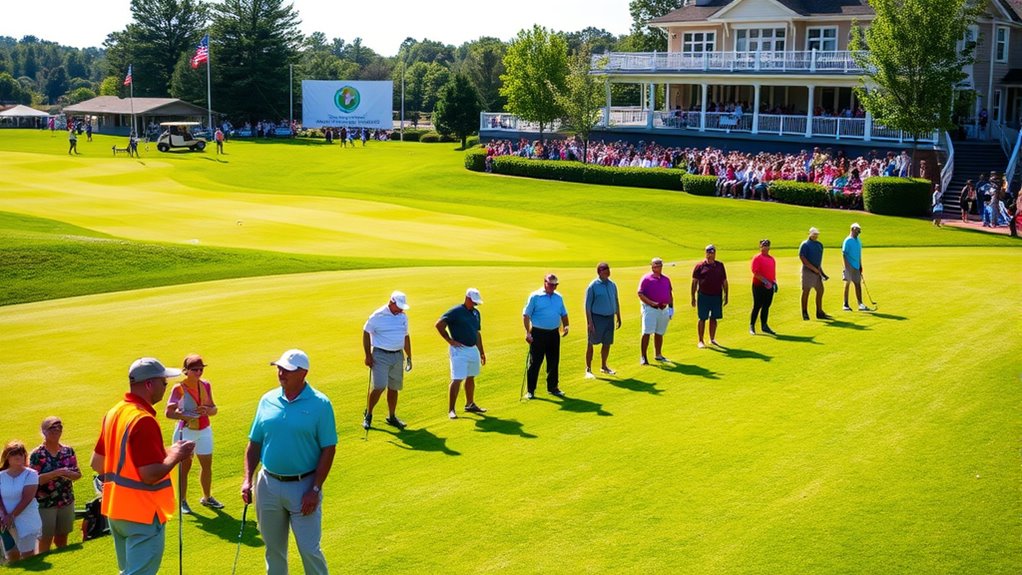 golf events promote sustainability