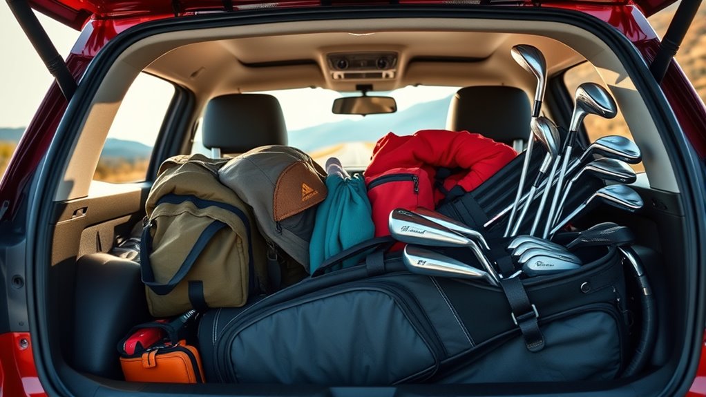 golf gear travel preparation