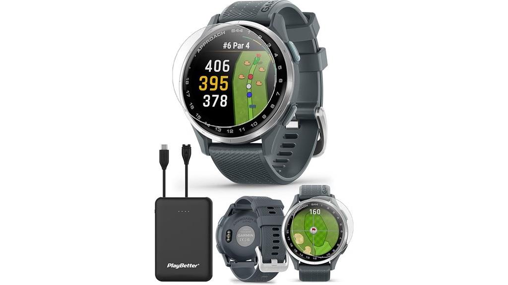 golf gps smartwatch bundle