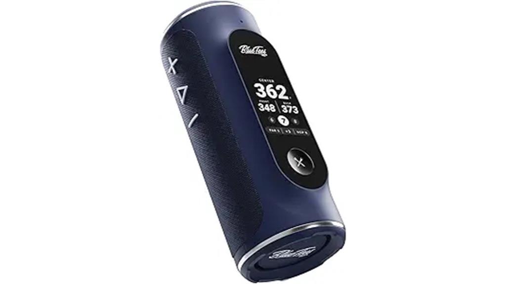 golf gps speaker with touchscreen