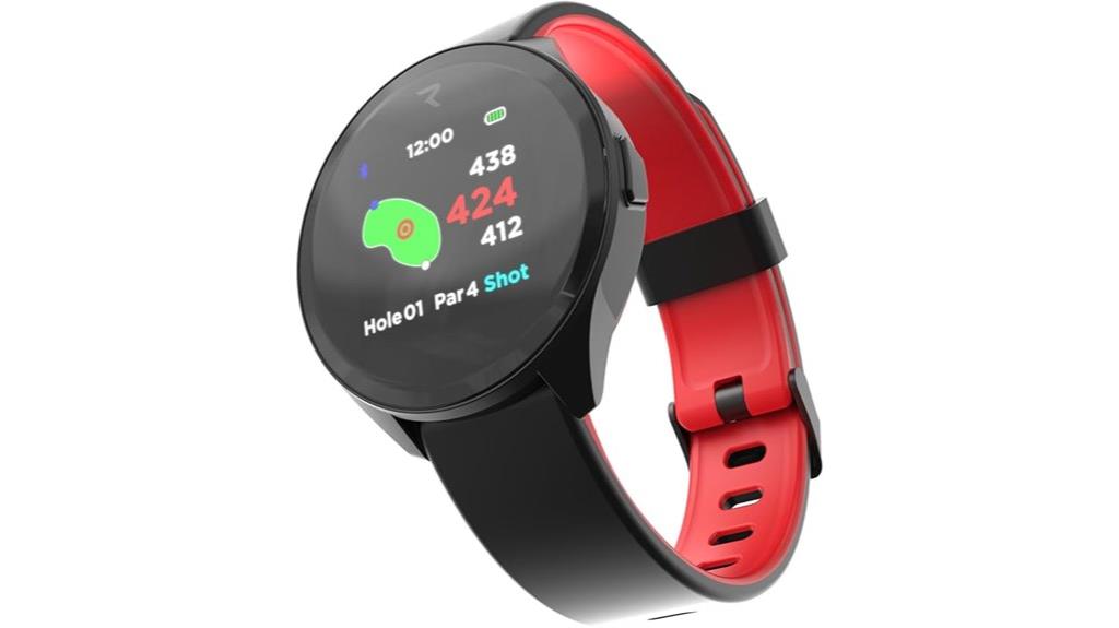 golf gps touchscreen watch