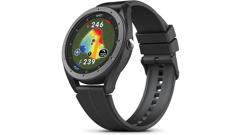 golf gps touchscreen watch