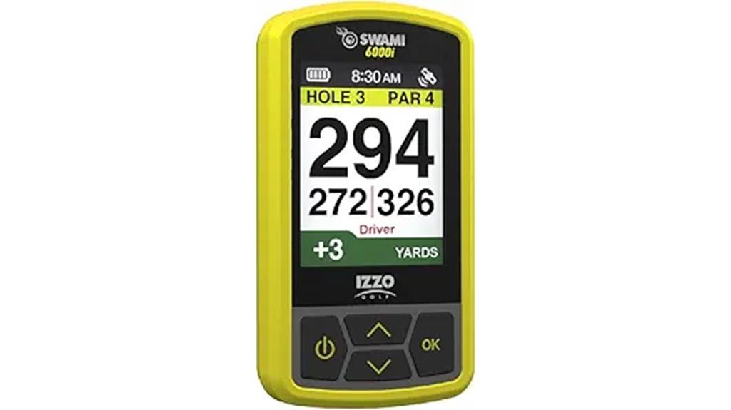 golf gps with scorekeeper