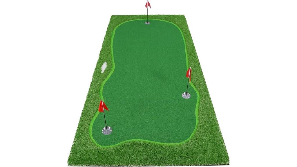 golf green practice mat