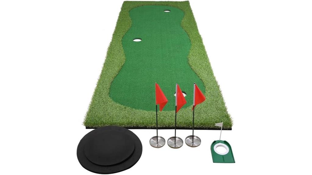 golf green practice mat